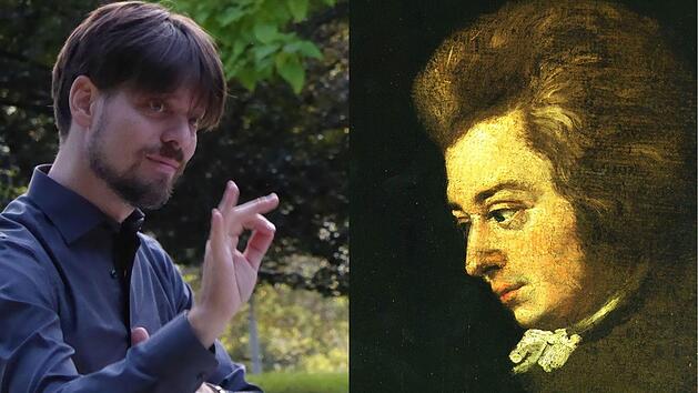 Aktuell dirigiert Coburgs Erster Kapellmeister Johannes Braun (links) eine Neuinszenierung des Wiener Komponisten Wolfgang Amadeus Mozart.