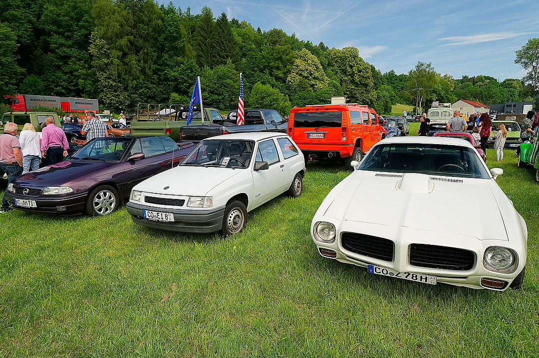 Es gab viele Oldtimer zu bestaunen!