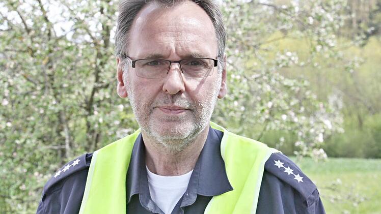 Einsatzleiter Achim Seufert Foto: Helmut Will