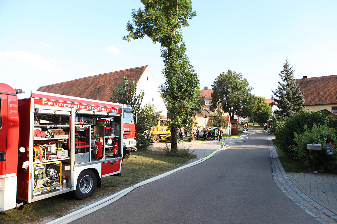 Weidenbach: Scheune gerät in Brand – hoher Schaden