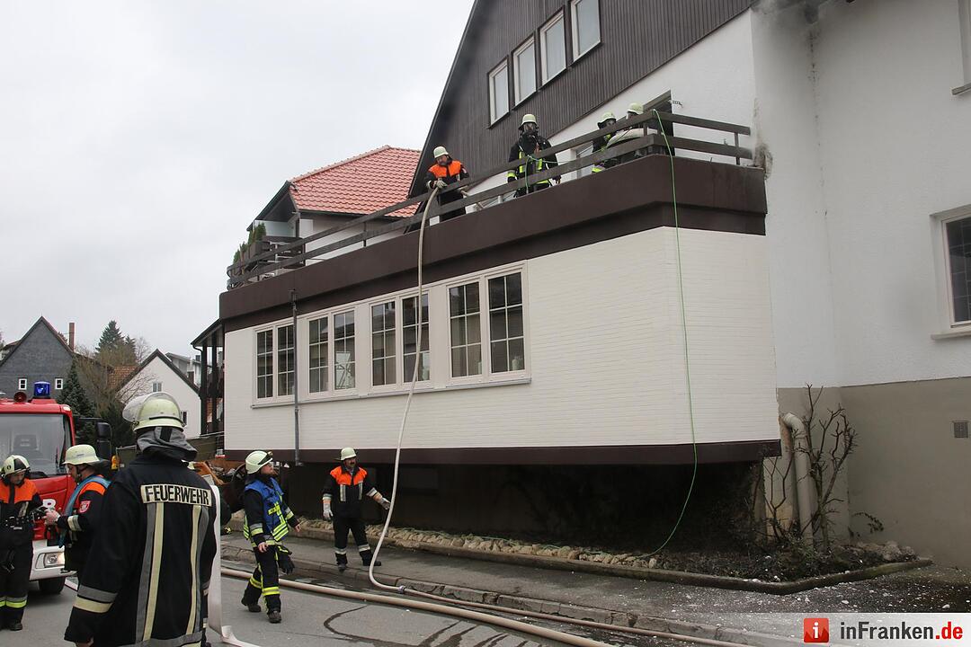 Schwelbrand in Gasthof in Großheirath