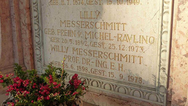 Zu den weit über die Grenzen Bambergs bekannten Persönlichkeiten gehörte Flugzeugkonstrukteur Professor Willy Messerschmitt. Foto: Marion Krüger-Hundrup
