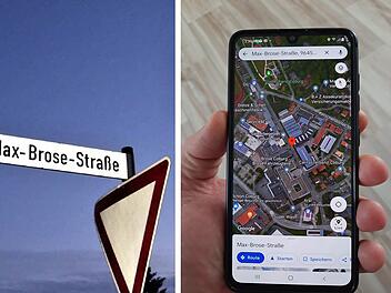 Coburg: Umstrittene Max-Brose-Straße plötzlich mit neuem Namen bei Google - Stadt reagiert sofort