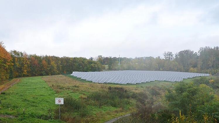 Der Solarpark Motschental liefert mehr Strom als prognostiziert. Fotos: Rainer Lutz