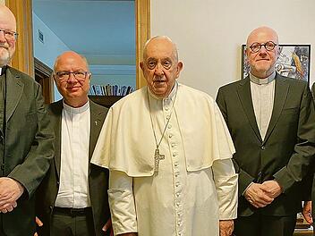 Bamberg: Von Missbrauch betroffener Priester zu Gast bei Papst Franziskus