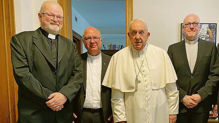 Bamberg: Von Missbrauch betroffener Priester zu Gast bei Papst Franziskus