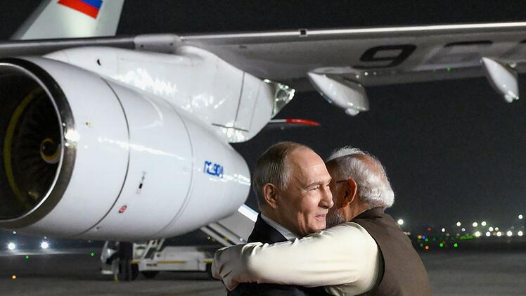 Wladimir Putin und Narendra Modi
