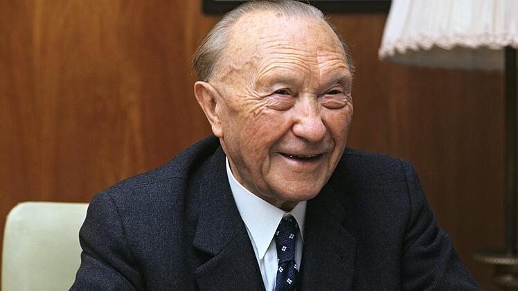 Konrad Adenauer hat die Bundesrepublik als Kanzler entscheidend gepr&auml;gt. Foto: Roland Witschel,dpa