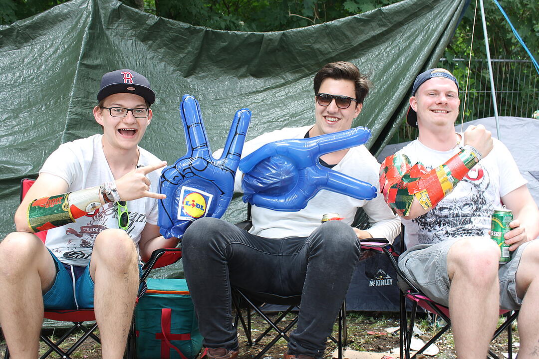 Rock im Park - das sind auch schrille Outfits!