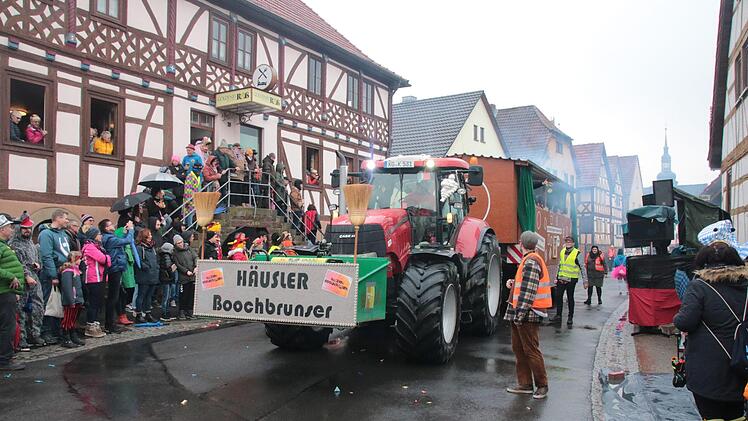 Eindrücke vom Dienbacher Faschingszug 2020. Foto: Ralf Ruppert