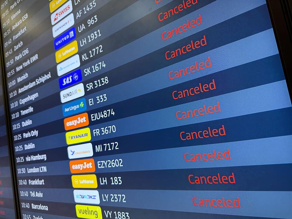 Verdi-Warnstreik am Flughafen BER