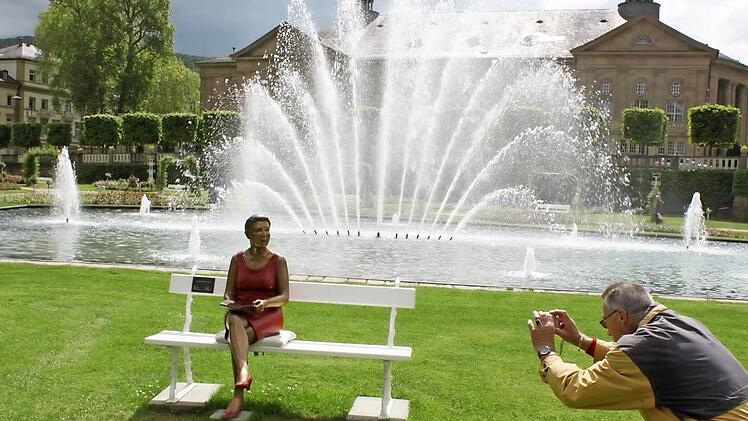Eines der meistfotografierten Objekte in Bad Kissingen ist der Springbrunnen im Rosengarten. Dieser soll im Zuge des Neubaus noch erheblich aufgewertet werden. Foto: Thomas Mäuser/Archiv
