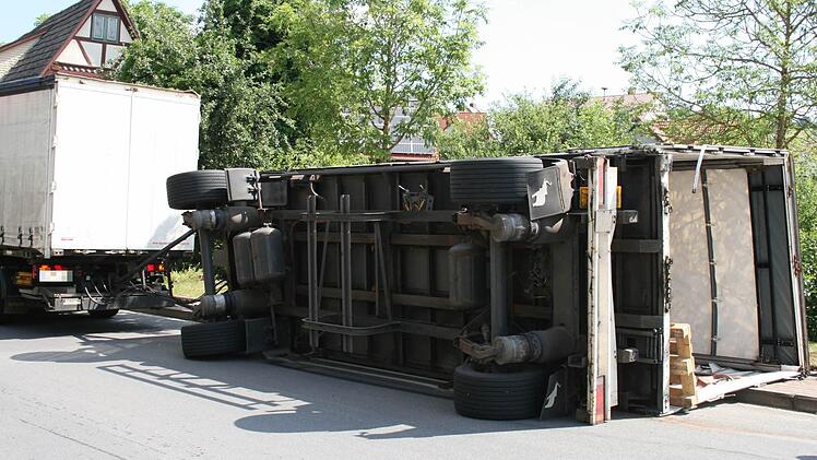 Unfall in Geroda. Foto: Gabriele Sell