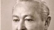 Setzte sich unermüdlich für den Rennsteig ein, MdL Christian Müller (Tettau). 1963 verstarb der beliebte Politiker.Repro:  Gerd Fleischmann