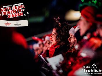 Adventssingen im Stadion.