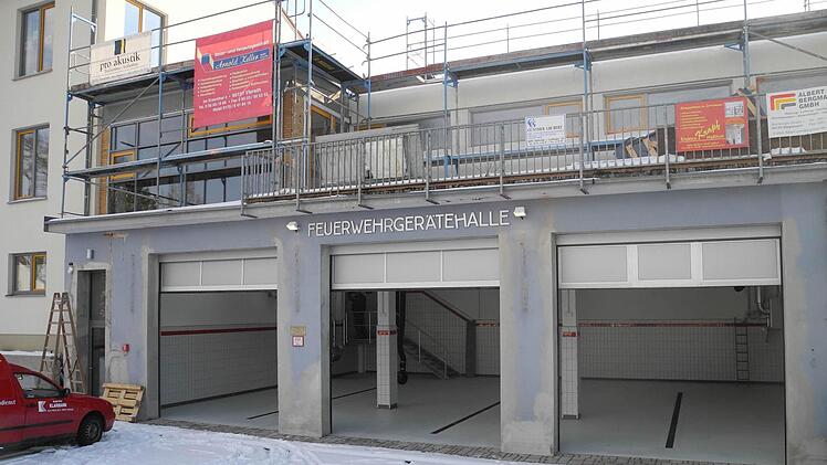 Feuerwehrbaustelle
