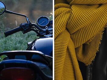Bedeutung des gelben Schals bei Bikern: Dekoration oder doch mehr?