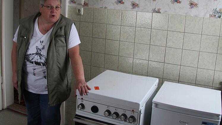 Margitta Hieke vom Frankenwaldverein Grafengehaig kümmert sich ehrenamtlich um die Asylbewerber.