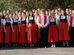 Die siegreichen Musiker des symphonischen Blasorchesters Pettstadt unter Leitung von Michael Saffer Foto: privat