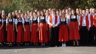Die siegreichen Musiker des symphonischen Blasorchesters Pettstadt unter Leitung von Michael Saffer Foto: privat