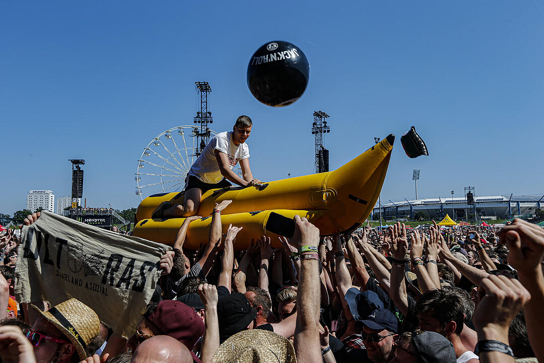 So rocken Feine Sahne Fischfilet auf Rock im Park 2019