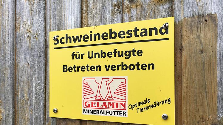 Kein Fremder darf in die Ställe.Foto: Anette Schreiber