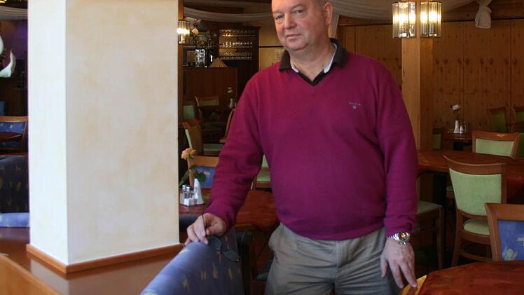 Die Gastronomie in Kronach ist keine leichte Branche, weiß Bob Neubeck, Kreisvorsitzender des Hotel- und Gaststättenverbands Bayern. Foto: van