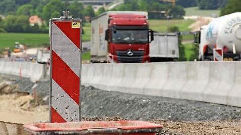 An der Harsdorfer Brücke soll auch eine Lärmschutzwand entstehen. Foto: Katharina Müller-Sanke