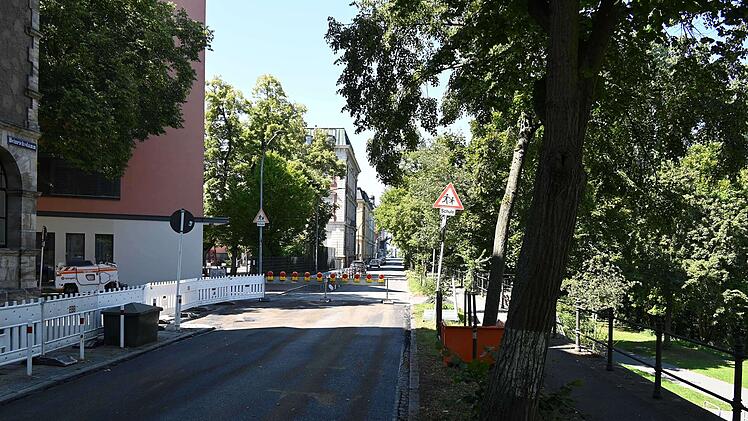 Bamberg: Heinrichsdamm für zwei Wochen gesperrt - Verkehr wird umgeleitet