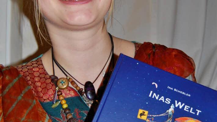 Ina Schebler und ihr Buch "Inas Welt".