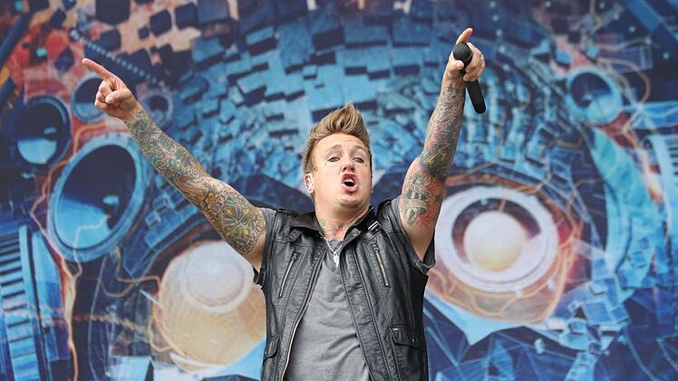 Der Auftritt von Papa Roach. Foto: Michael Gründel