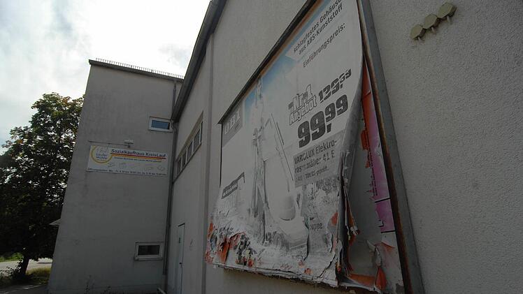 Vor dem Abbruch beziehungsweise Umbau