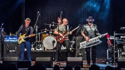 Manfred Mann und seine Earth Band begeisterten ihre Fans beim Gastspiel im Coburger Kongresshaus. Foto: Jochen Berger