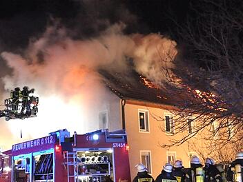 Bei einem Brand in einem Bauernhaus in Oberreichenbach entstand ein hoher Schaden. Richard Sänger