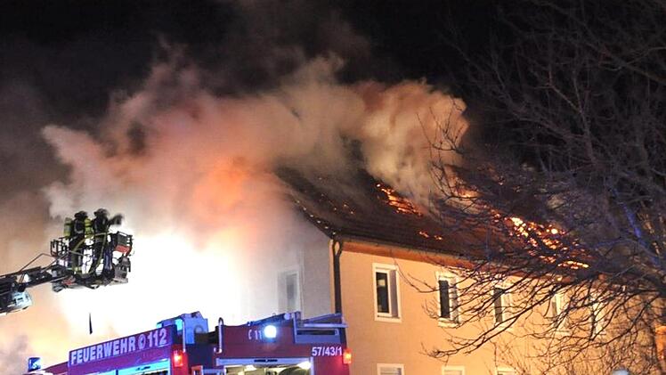 Bei einem Brand in einem Bauernhaus in Oberreichenbach entstand ein hoher Schaden. Richard Sänger