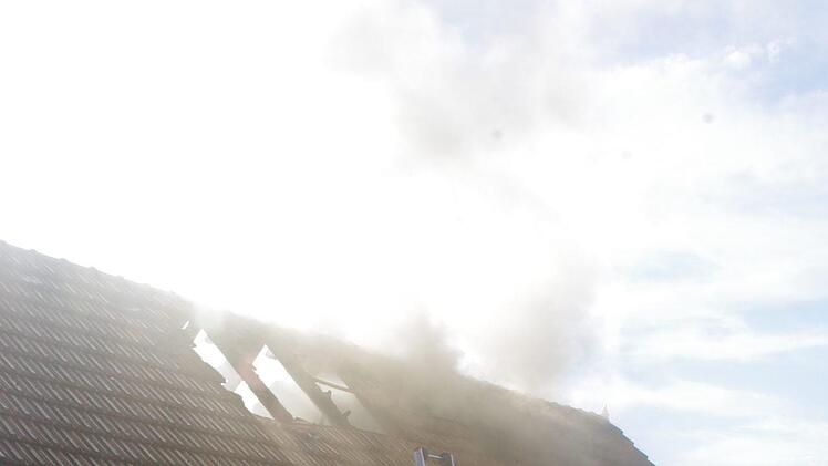 Brandeinsatz in Wildenberg. Foto: Marco Meißner