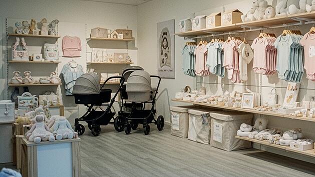 Laden, Gesch&auml;ft, Filiale f&uuml;r Babyausstattung