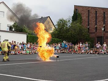 Immer ein Spektakel: eine Fettexplosion. Foto: Arkadius Guzy