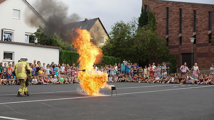 Immer ein Spektakel: eine Fettexplosion. Foto: Arkadius Guzy