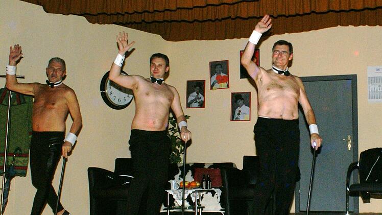 Der Auftritt für Trieb wird geprobt. Foto: Stefan Motschenbacher