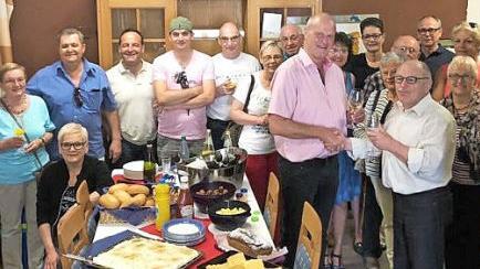 Viele Kunden und Freunde waren zur Abschiedsfeier gekommen. Foto: privat