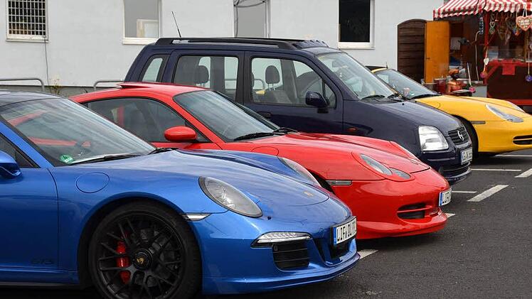 Sportwagentreffen in Bad Kissingen. Foto: Peter Rauch