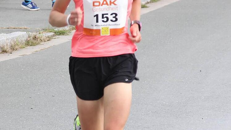Ulrike Schwalbe siegte bei den Damen über die Kurzstrecke. Foto: Maximilian Weiß