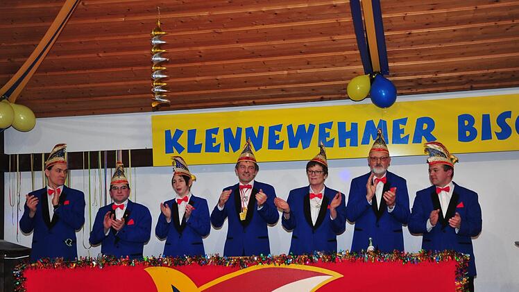 Stimmung pur  gab es bei der Sitzung der Klennewehmer Bisch&ouml;ff. Foto: Ewald Schlembach