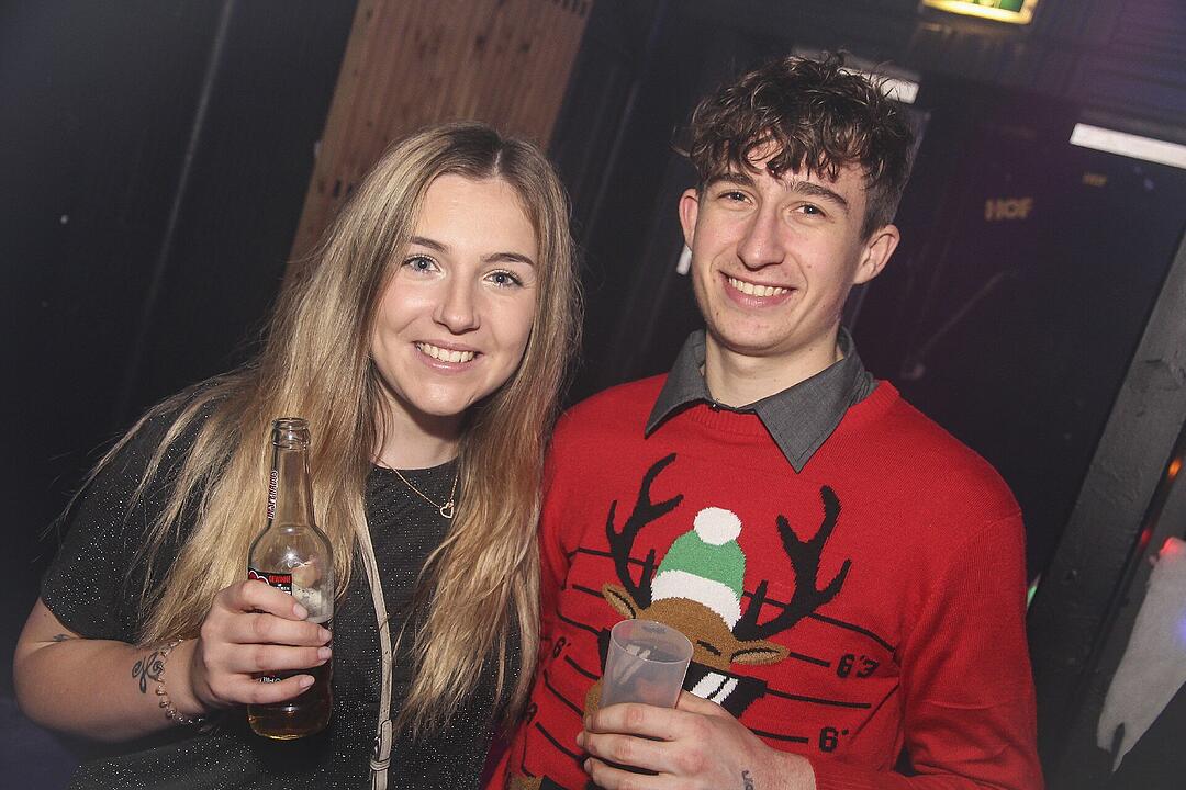 Partystimmung an Heiligabend