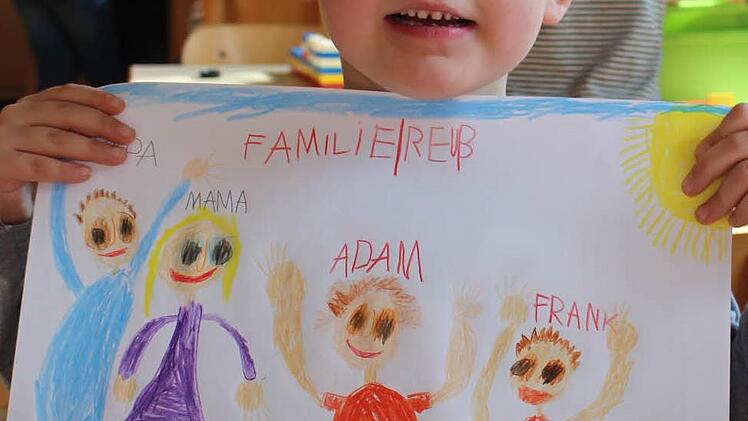 Adam Reuß, 6 Jahre: "Meine Mama ist die Beste, weil sie immer auf mich und meinen Bruder Frank aufpasst."