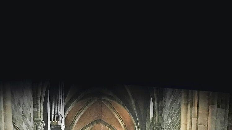 Die Grablege von Papst Clemens II. im Bamberger Dom als 3D-Rekonstruktion.  Fotos: Marion Krüger-Hundrup