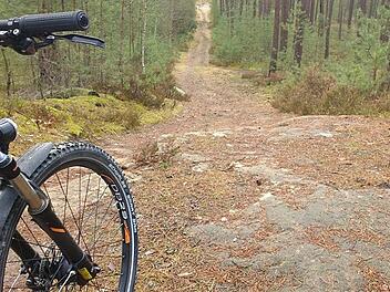 Mit dem Mountainbike unterwegs. Die Radtouristen sind auch für die Fränkische Schweiz eine interessante Zielgruppe. Foto: FT