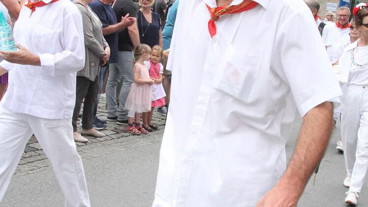 Impressionen vom Festzug der Fanclubs Foto: Sonny Adam