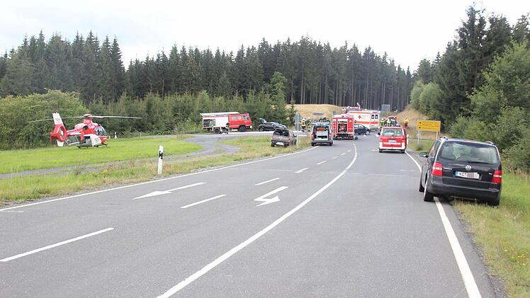 Blick auf die Unfallstelle  Foto: Friedwald Schedel